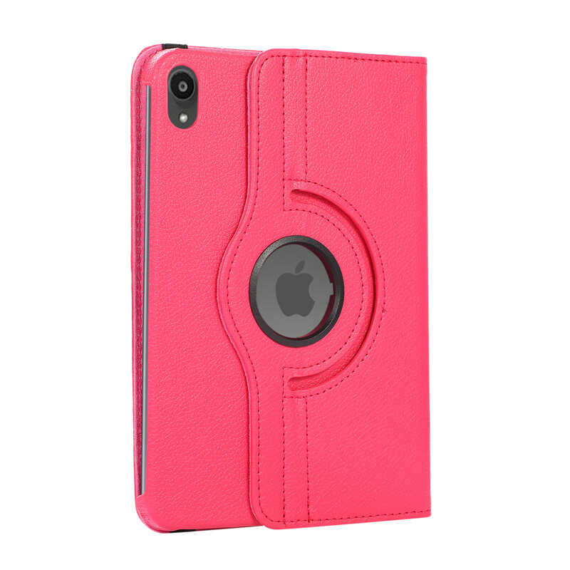 iPad Uyumlu Mini 2021 (6.Nesil) Zore Dönebilen Standlı Kılıf
