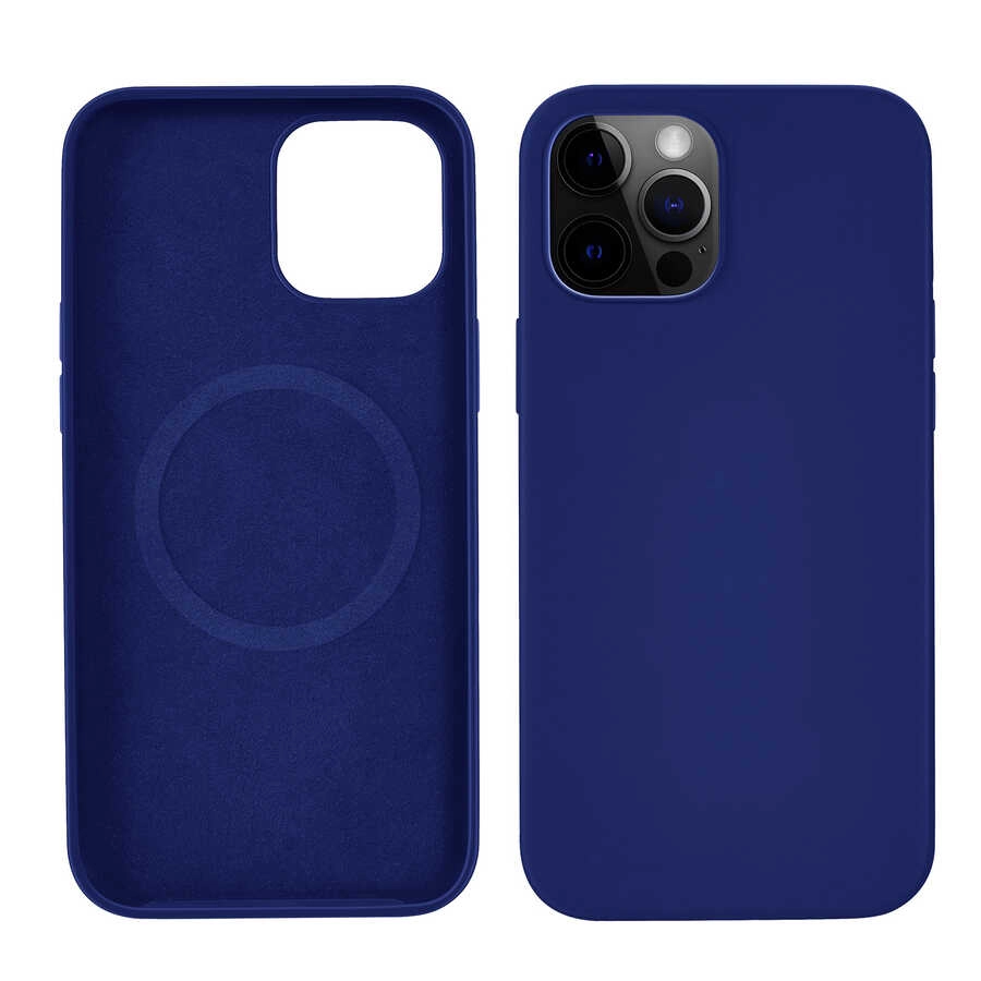 iPhone Uyumlu 13 Pro Kılıf Zore Silksafe Wireless Kapak