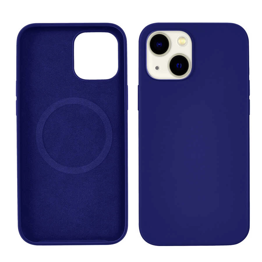 iPhone Uyumlu 13 Kılıf Zore Silksafe Wireless Kapak