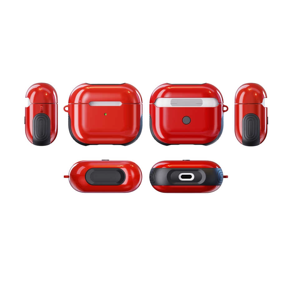 Airpods Uyumlu 3. Nesil Kılıf Zore Shockproof Silikon
