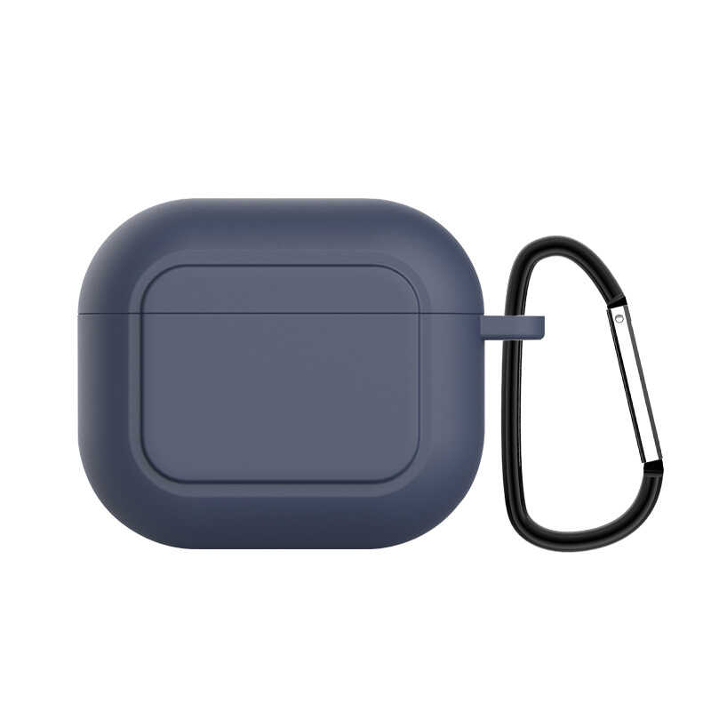 Airpods Uyumlu 3. Nesil Kılıf Zore Airbag 23 Kılıf-Mavi