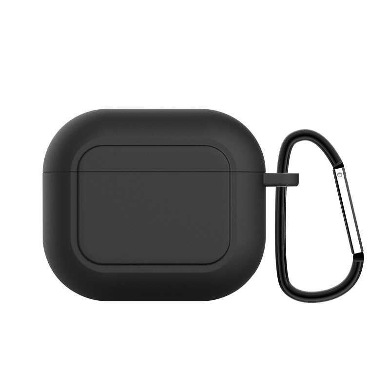 Airpods Uyumlu 3. Nesil Kılıf Zore Airbag 23 Kılıf-Siyah