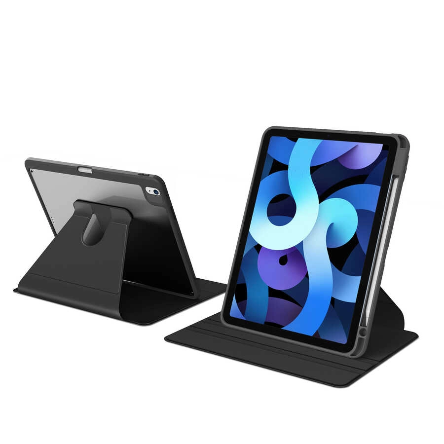 iPad Uyumlu Air 10.9 2020 (4.Nesil) Kılıf Zore Nayn Dönebilen Standlı Kılıf