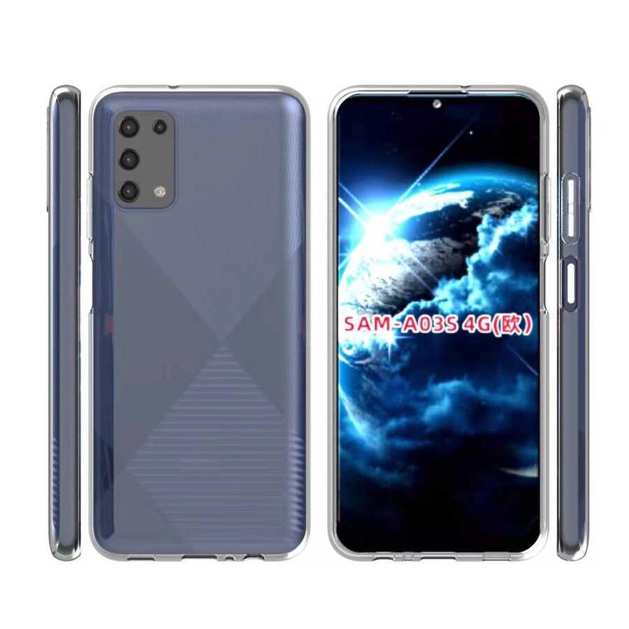 Galaxy Uyumlu A03S Kılıf Zore Süper Silikon Kapak