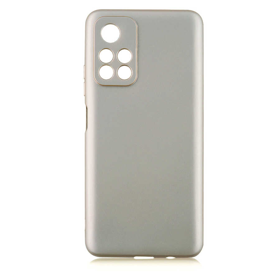 Xiaomi Uyumlu  Redmi Note 11T 5G Kılıf Zore Premier Silikon Kapak-Gold
