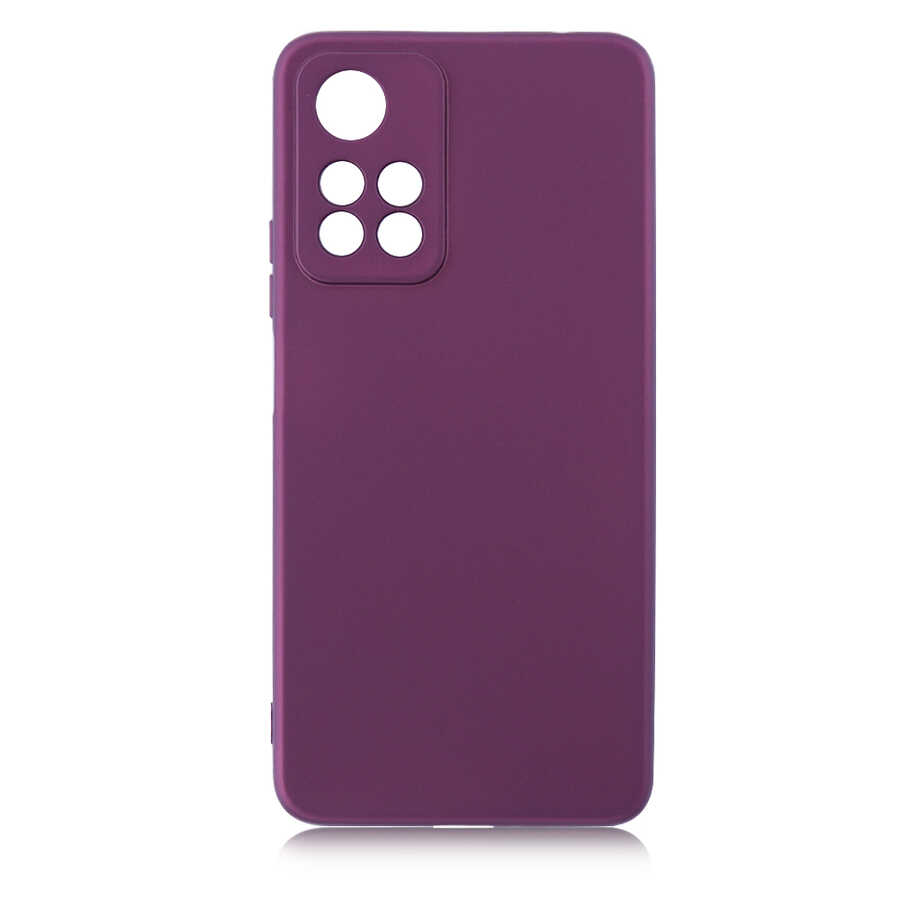 Xiaomi Uyumlu  Redmi Note 11 Pro Plus 5G Kılıf Zore Premier Silikon Kapak-Mürdüm
