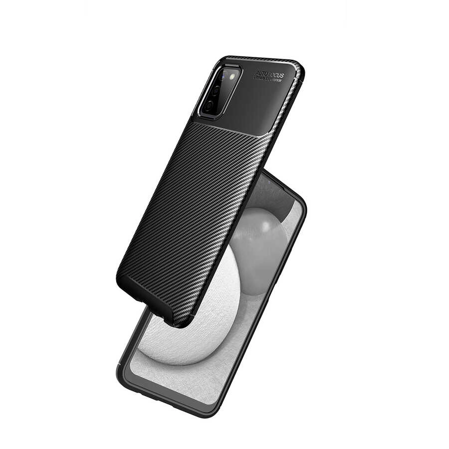 Galaxy Uyumlu A03S Kılıf Zore Negro Silikon Kapak