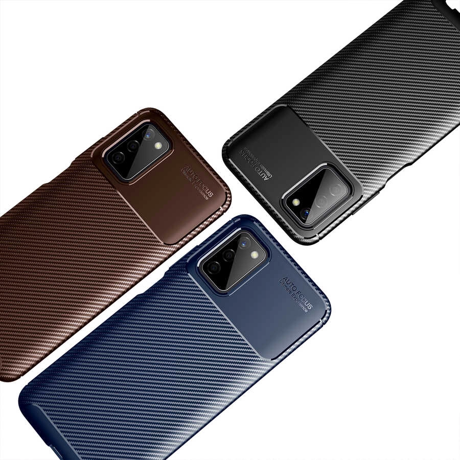 Galaxy Uyumlu A03S Kılıf Zore Negro Silikon Kapak