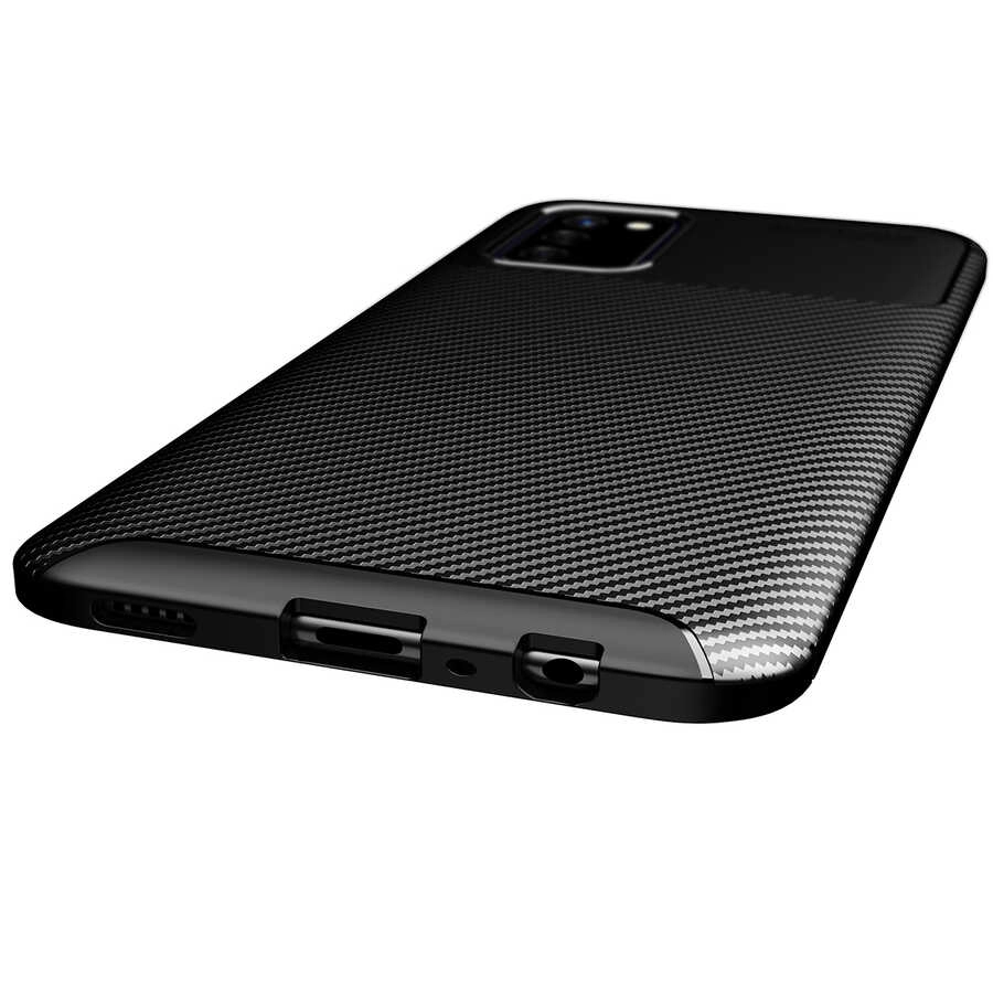 Galaxy Uyumlu A03S Kılıf Zore Negro Silikon Kapak