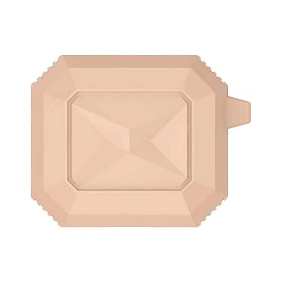 Airpods Uyumlu 3. Nesil Kılıf Zore Airbag 25 Silikon-Krem