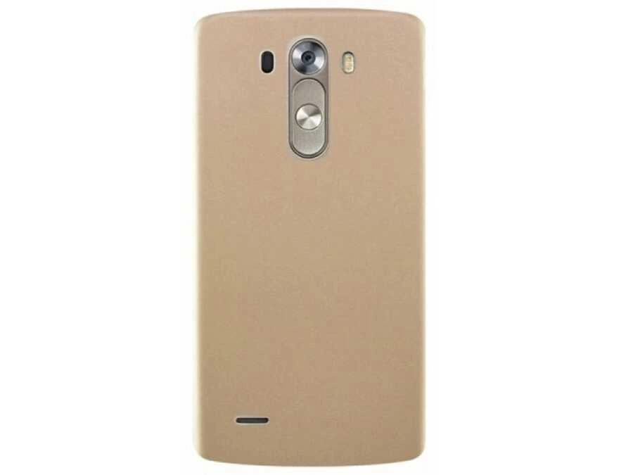LG G3 Kılıf Zore Premier Silikon Kapak-Kırmızı