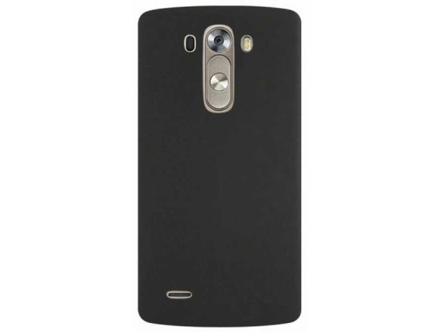 LG G3 Kılıf Zore Premier Silikon Kapak-Siyah