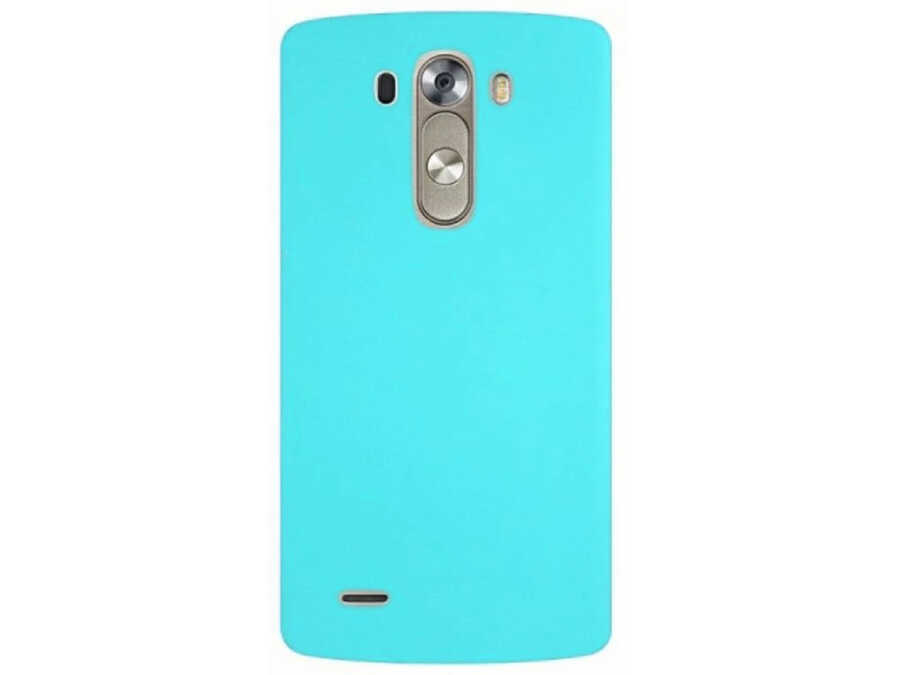 LG G3 Kılıf Zore Premier Silikon Kapak-Turkuaz