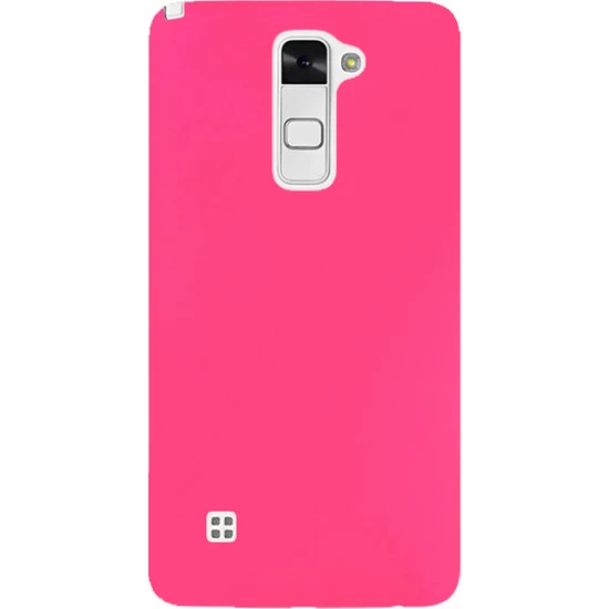 LG Stylus 2 Kılıf Zore Premier Silikon Kapak-Pembe