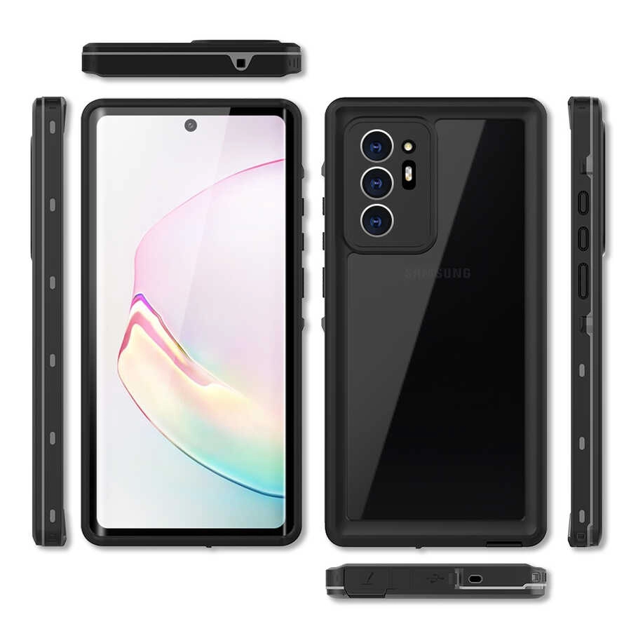 Galaxy Uyumlu Note 20 Ultra Kılıf 1-1 Su Geçirmez Kılıf