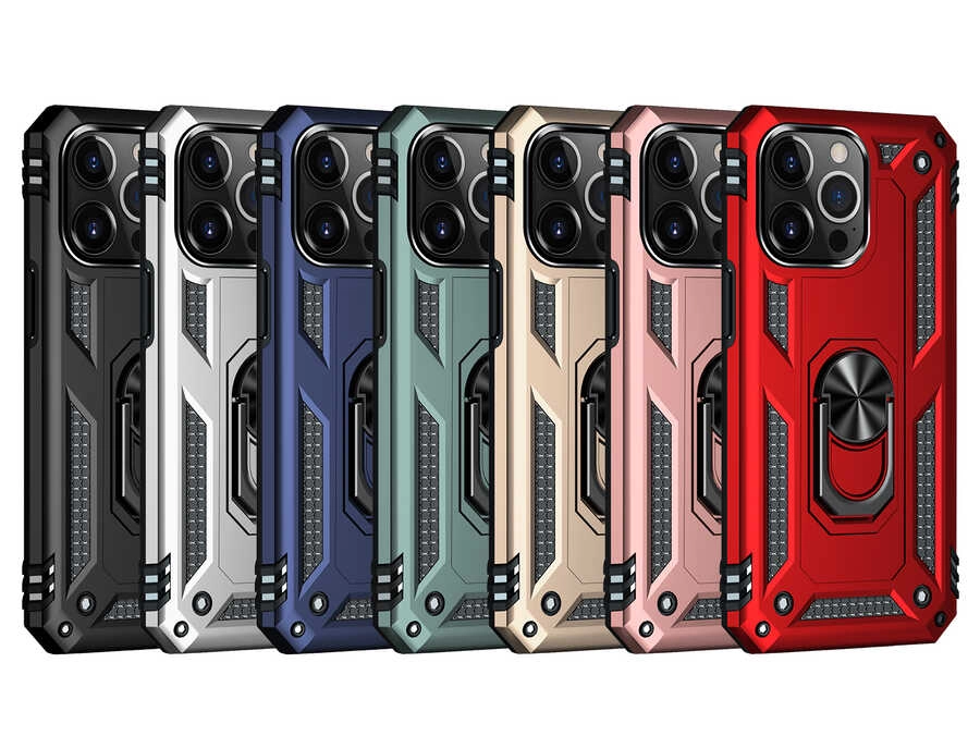 iPhone Uyumlu 13 Pro Max Kılıf Zore Vega Kapak