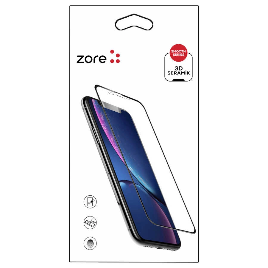 iPhone Uyumlu XR 6.1 Zore 3D Seramik Ekran Koruyucu