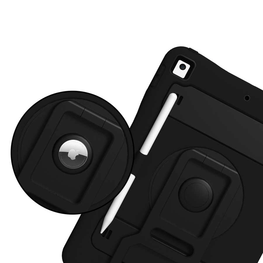 iPad Uyumlu 10.2 (8.Nesil) Zore Yeni Nesil Kalem Bölmeli Defender Tablet Silikon