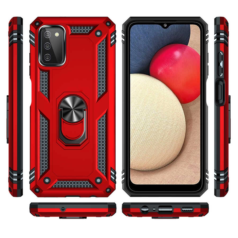 Galaxy Uyumlu A03S Kılıf Zore Vega Kapak