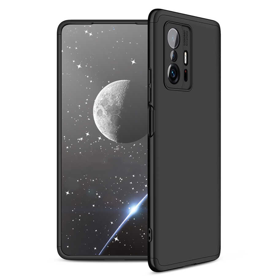 Xiaomi Uyumlu  Mi 11T Pro 5G Kılıf Zore Ays Kapak-Siyah