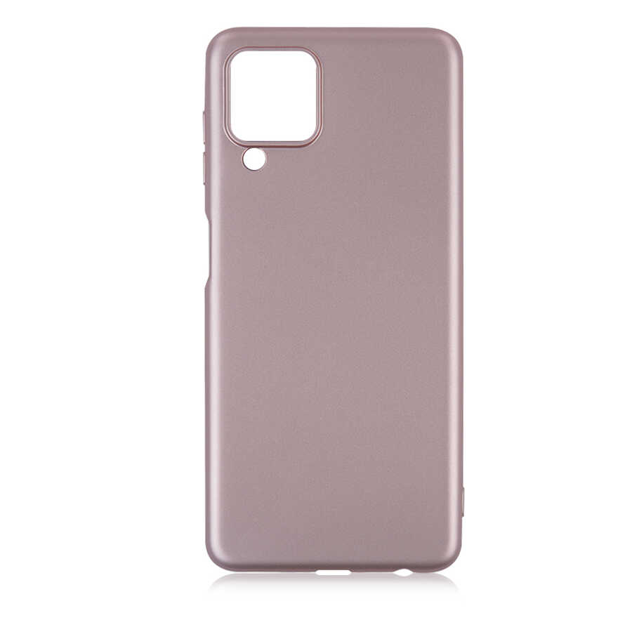 Galaxy Uyumlu M32 Kılıf Zore Premier Silikon Kapak-Rose gold