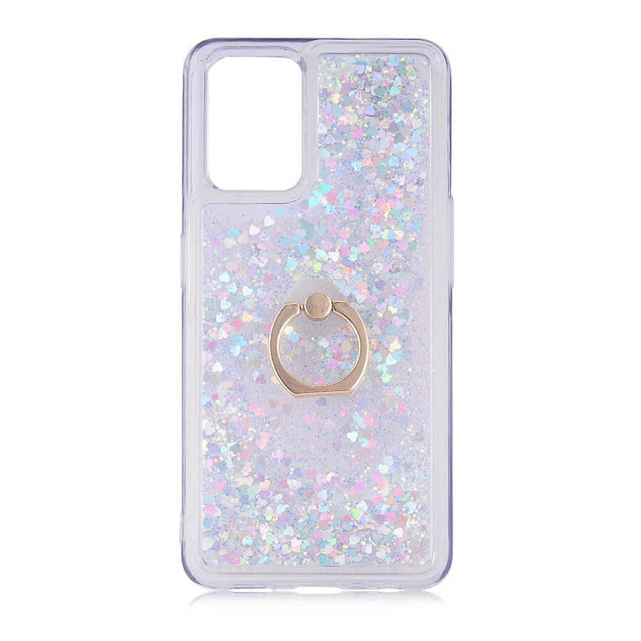 Oppo A54 4G Kılıf Zore Milce Kapak-Gümüş