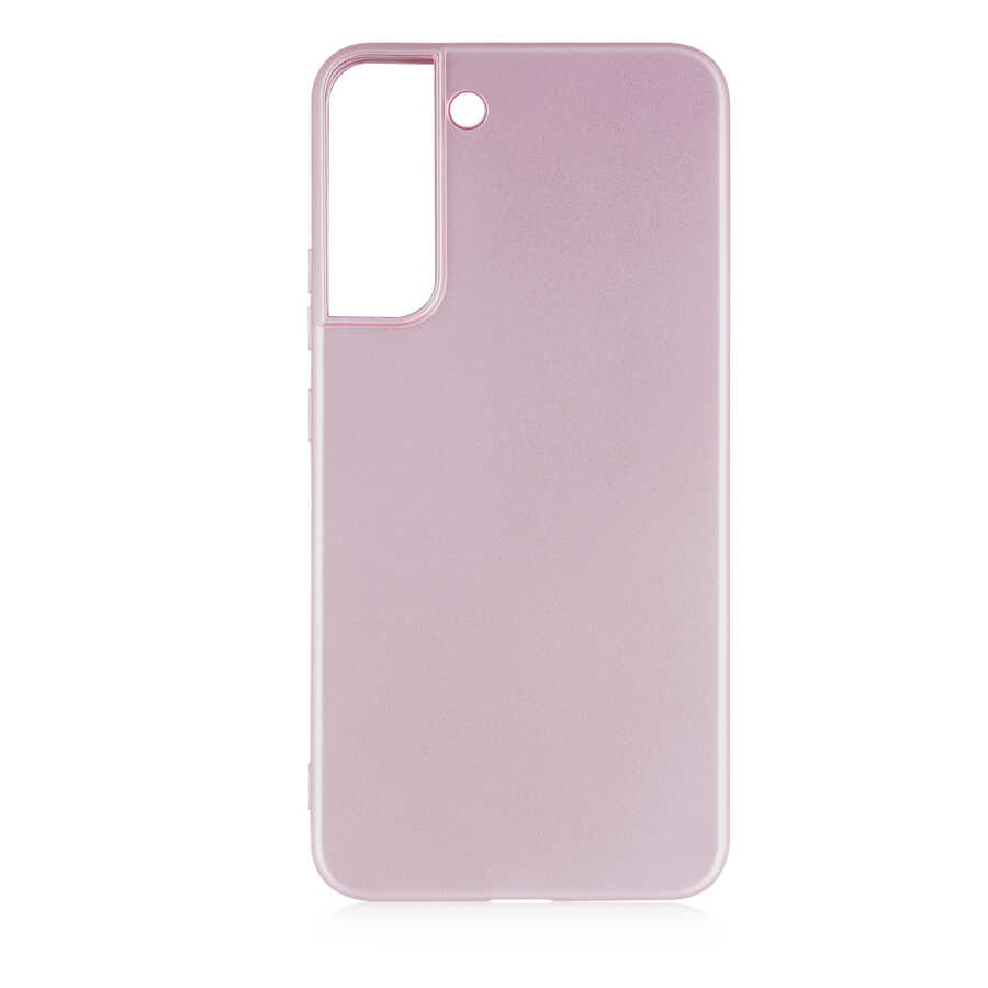 Galaxy Uyumlu S22 Plus Kılıf Zore Premier Silikon Kapak-Rose gold