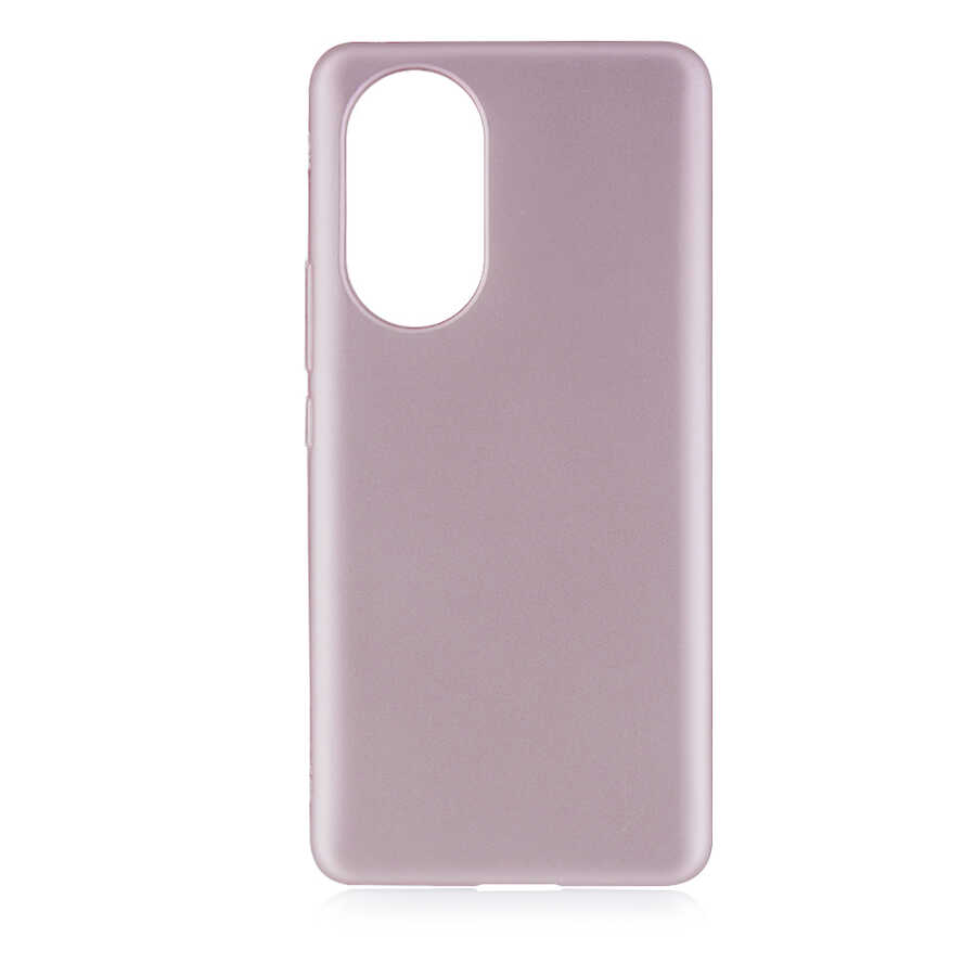 Huawei Uyumlu Nova 9 Kılıf Zore Premier Silikon Kapak-Rose gold