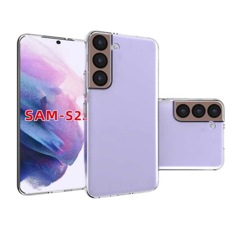 Galaxy Uyumlu S22 Kılıf Zore Süper Silikon Kapak