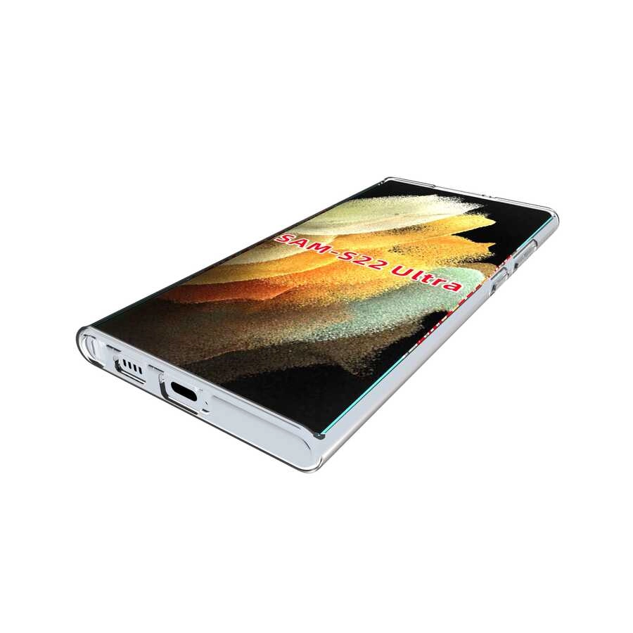Galaxy Uyumlu S22 Ultra Kılıf Zore Süper Silikon Kapak