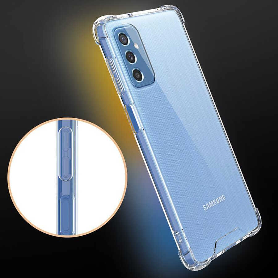 Galaxy Uyumlu M52 Kılıf Zore Nitro Anti Shock Silikon