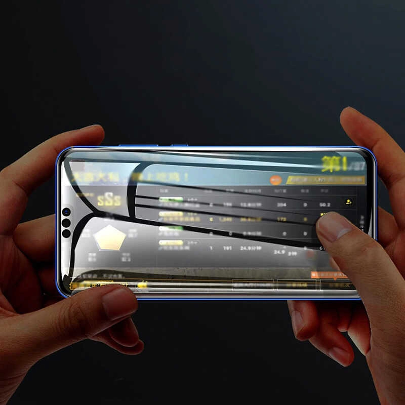 Huawei Uyumlu P20 Pro Zore New 5D Hayalet Temperli Ekran Koruyucu