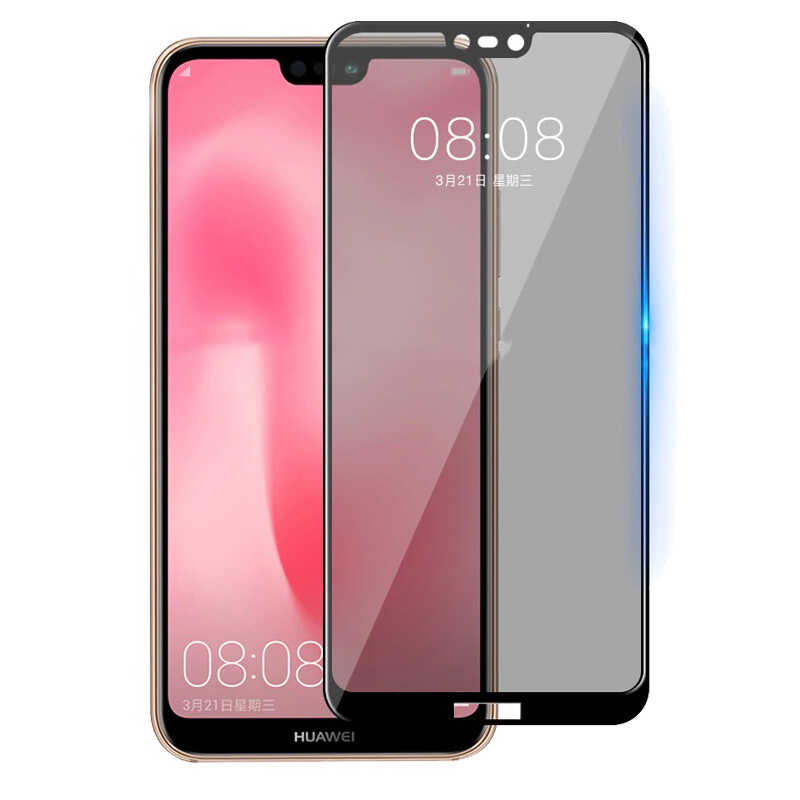 Huawei Uyumlu P20 Pro Zore New 5D Hayalet Temperli Ekran Koruyucu