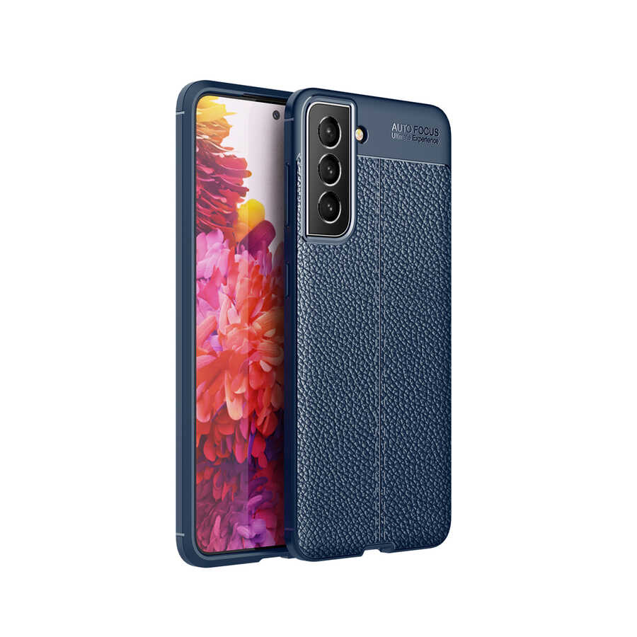 Galaxy Uyumlu S22 Plus Kılıf Zore Niss Silikon Kapak-Lacivert