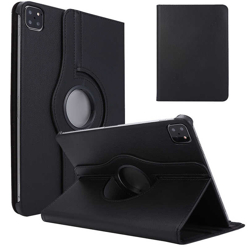 iPad Uyumlu Pro 12.9 2021 (5.Nesil) Zore Dönebilen Standlı Kılıf