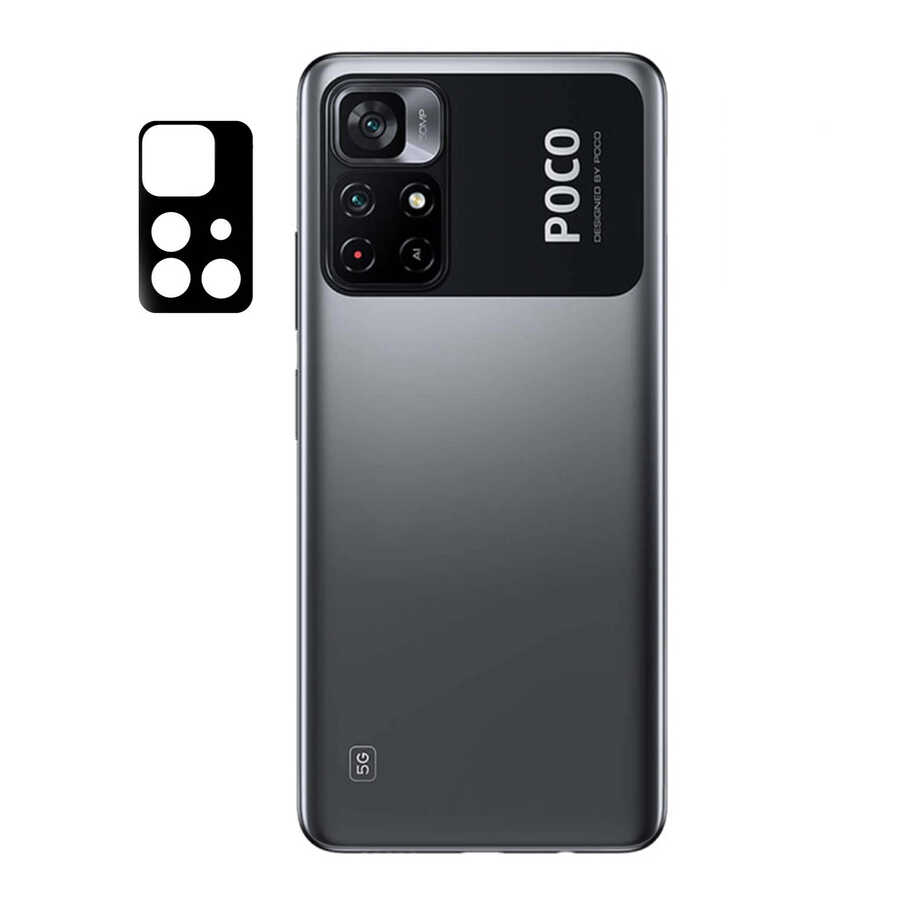 Xiaomi Uyumlu  Poco M4 Pro 5G Zore 3D Kamera Camı
