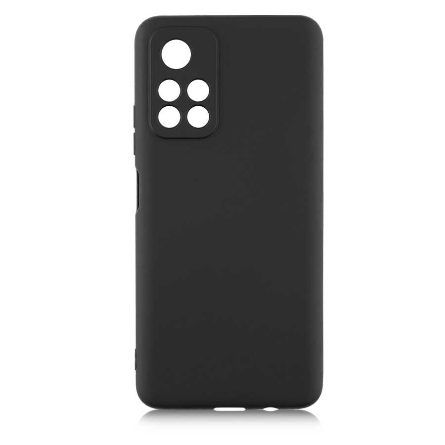 Xiaomi Uyumlu  Poco M4 Pro 5G Kılıf Zore Premier Silikon Kapak-Siyah