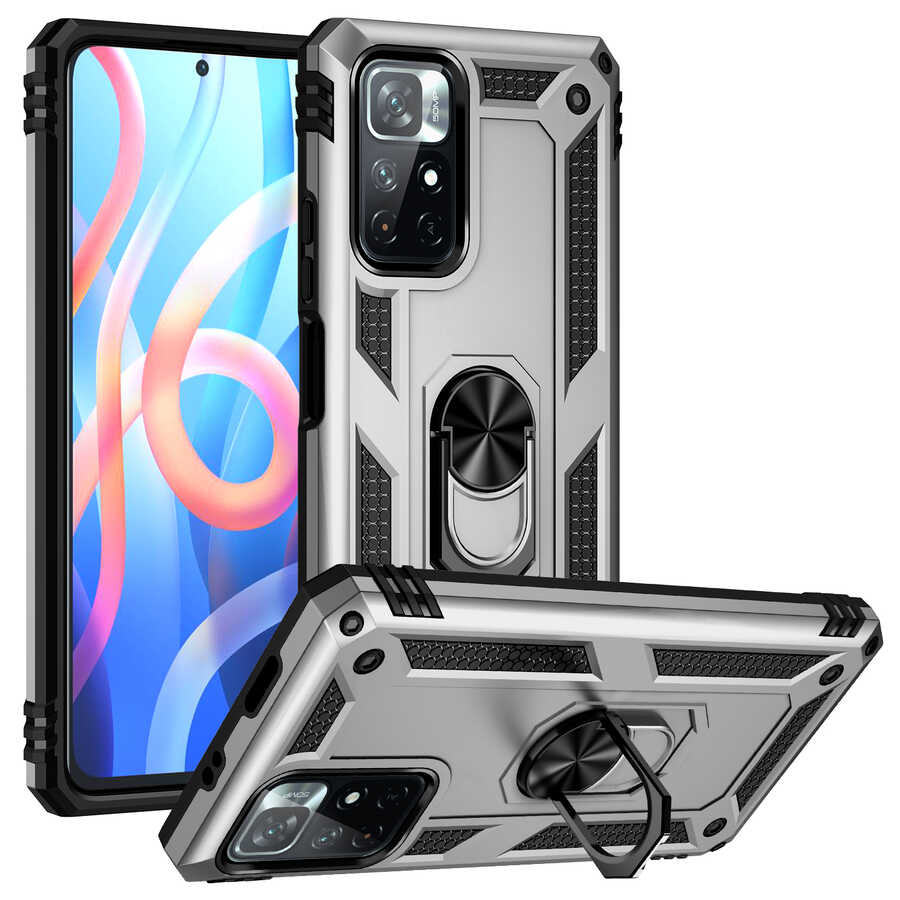 Xiaomi Uyumlu  Poco M4 Pro 5G Kılıf Zore Vega Kapak