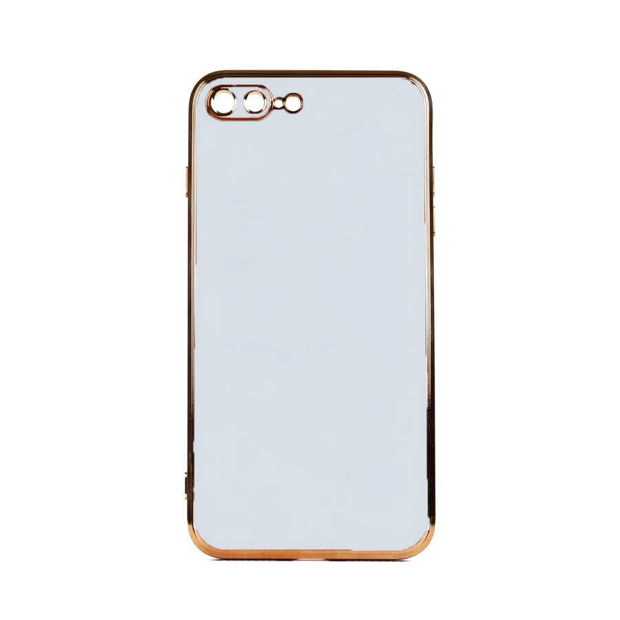 iPhone Uyumlu 7 Plus Kılıf Zore Bark Kapak-Mavi açık