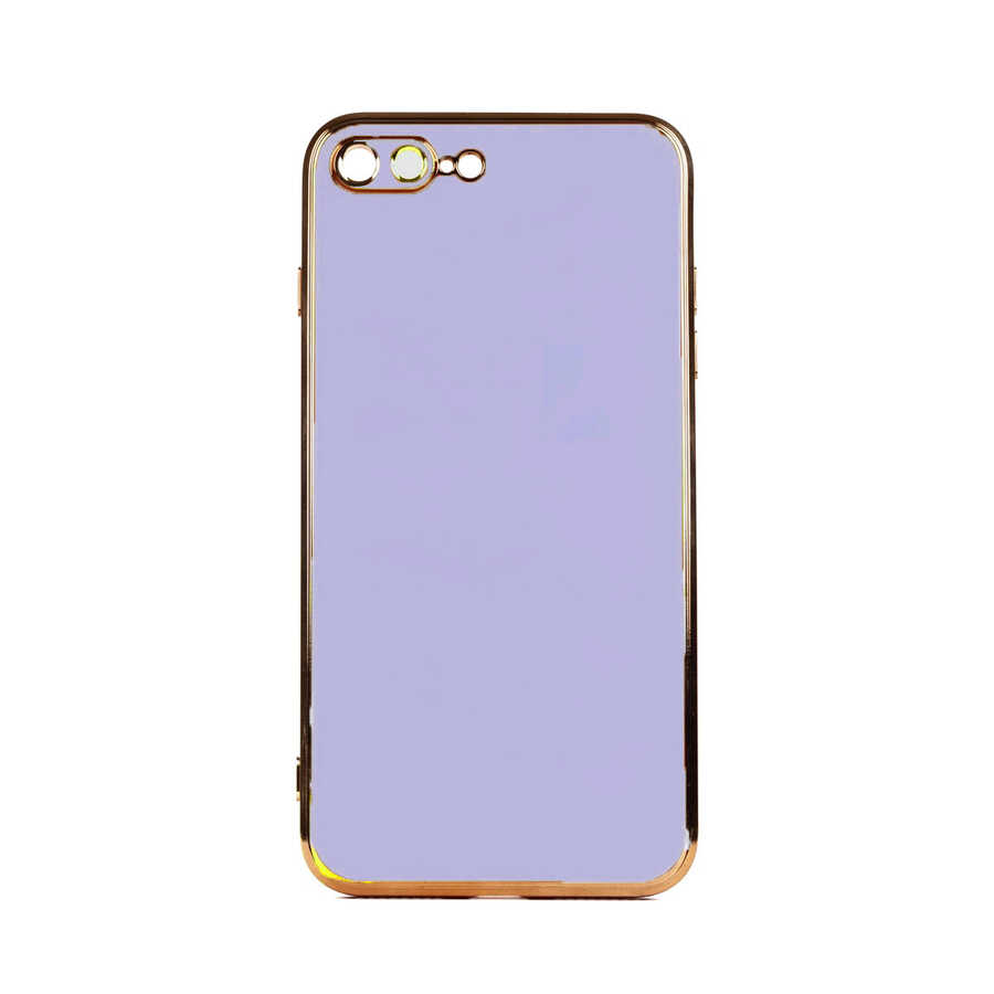 iPhone Uyumlu 7 Plus Kılıf Zore Bark Kapak-Mor