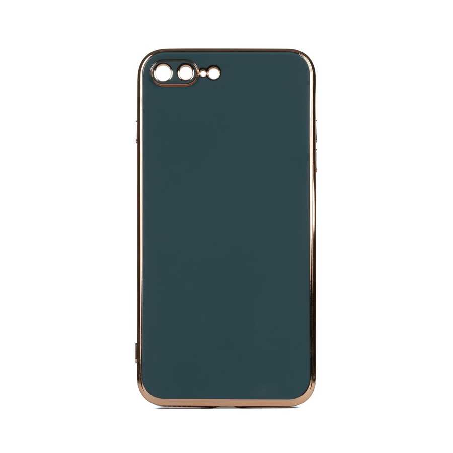 iPhone Uyumlu 7 Plus Kılıf Zore Bark Kapak-Petrol yeşil