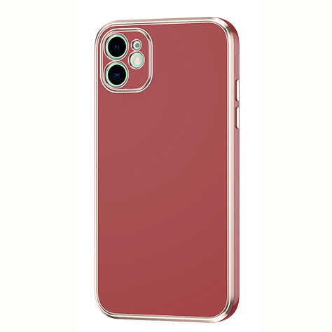 iPhone Uyumlu 12 Kılıf Zore Bark Kapak-Kahverengi
