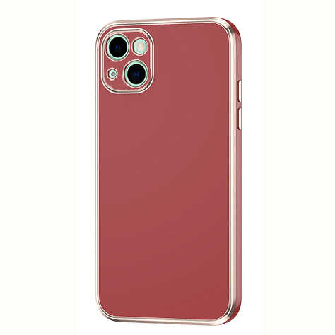 iPhone Uyumlu 13 Kılıf Zore Bark Kapak-Kahverengi