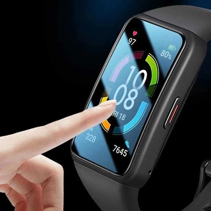 Huawei Uyumlu Band 6 Zore PMMA Pet Saat Ekran Koruyucu