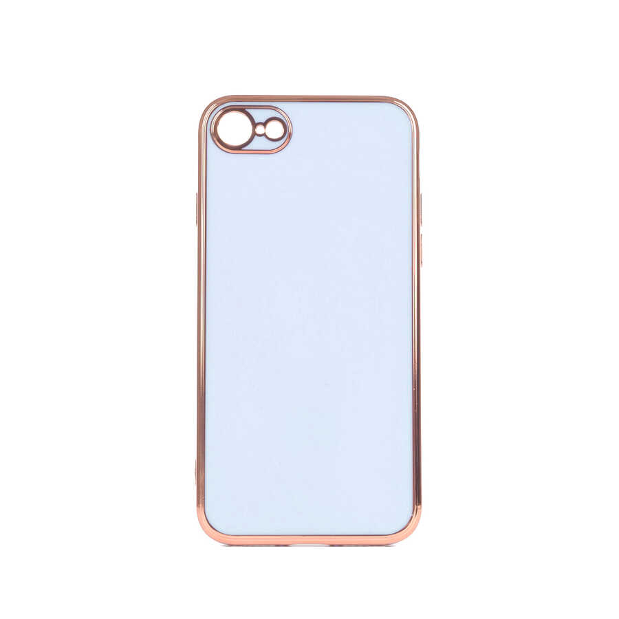iPhone Uyumlu 7 Kılıf Zore Bark Kapak-Mavi açık
