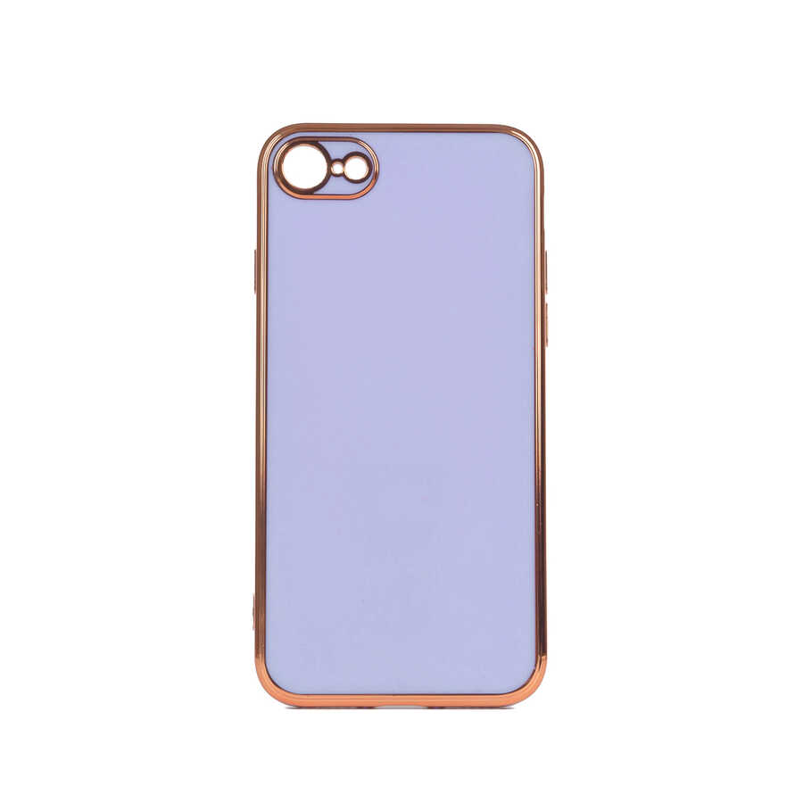 iPhone Uyumlu 7 Kılıf Zore Bark Kapak-Mor