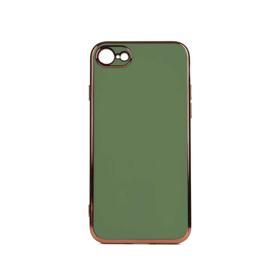 iPhone Uyumlu 7 Kılıf Zore Bark Kapak-Yeşil
