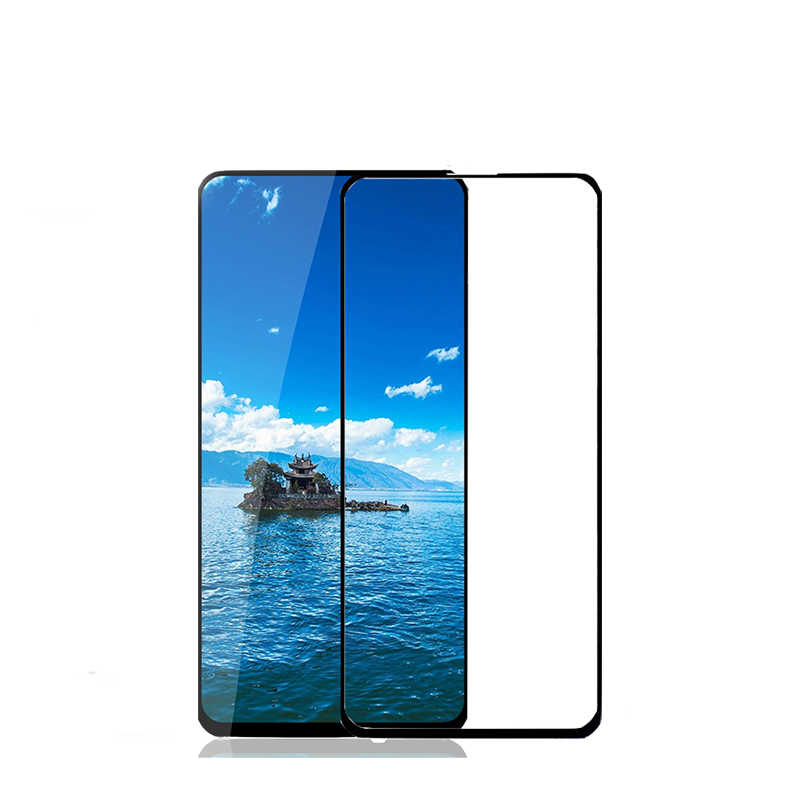 Xiaomi Uyumlu  Poco F2 Pro Zore Kenarları Kırılmaya Dayanıklı Cam Ekran Koruyucu