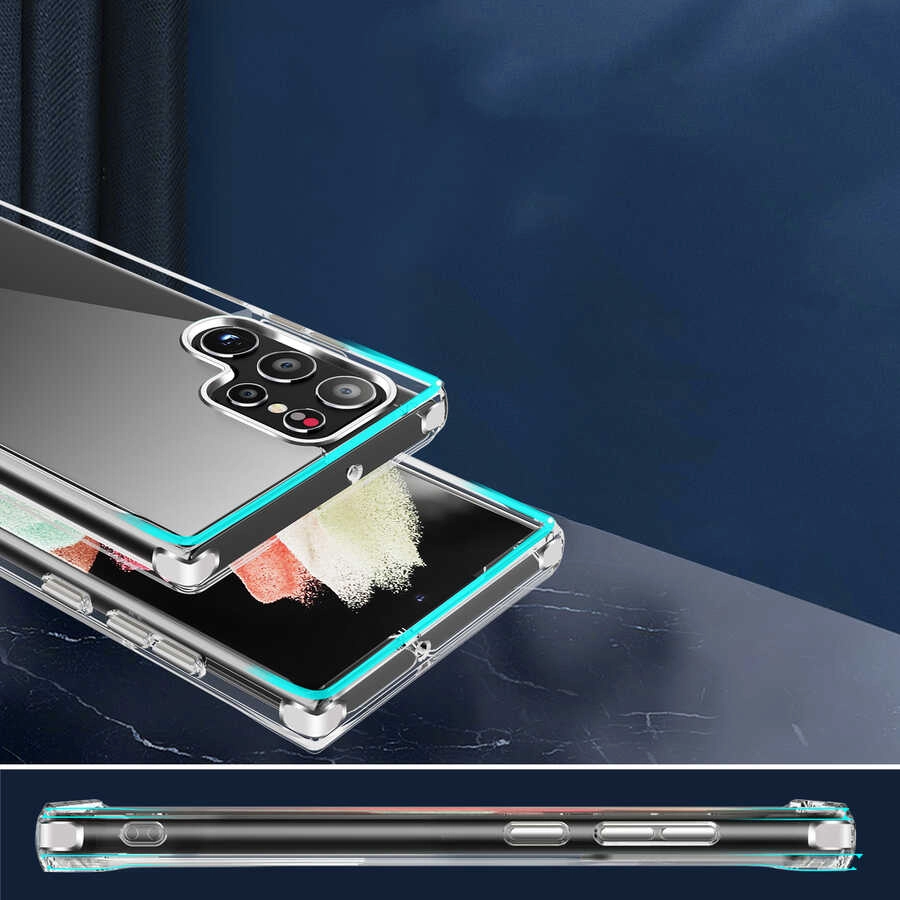 Galaxy Uyumlu S22 Ultra Kılıf Zore Forst Kapak