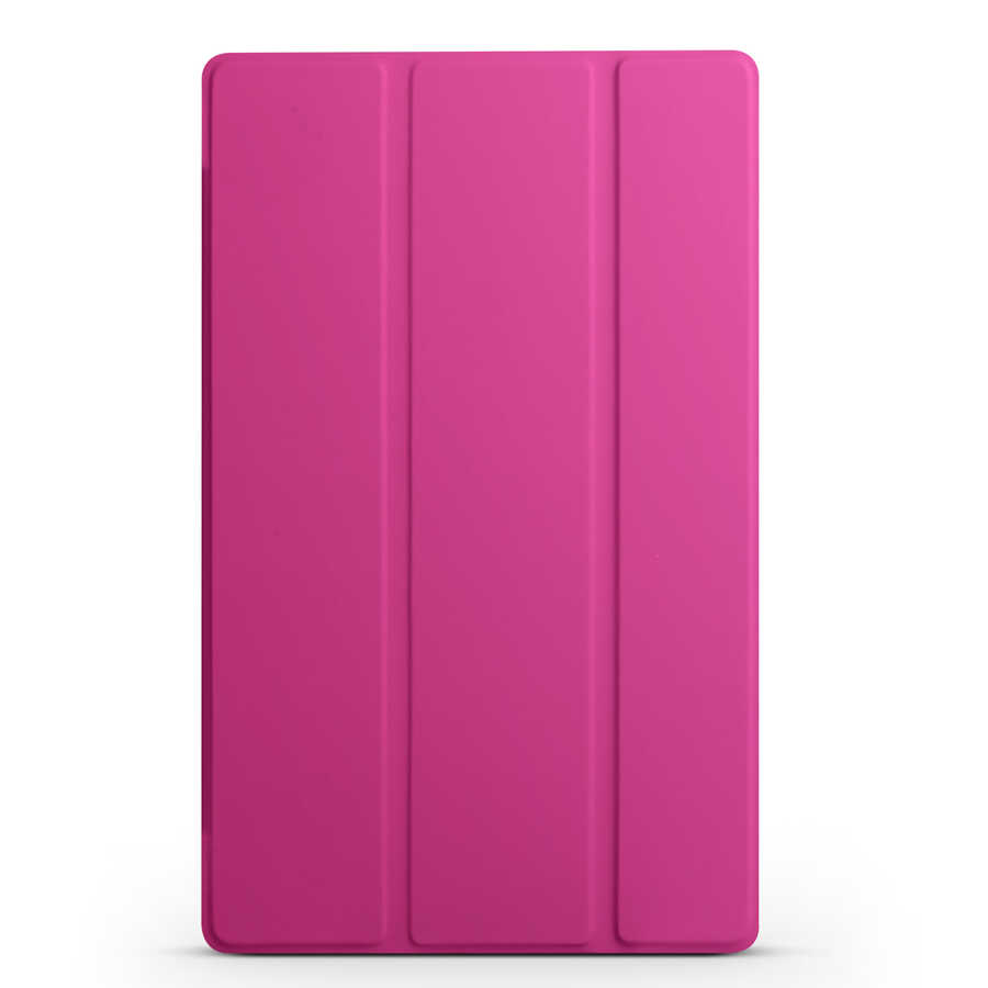 Lenovo M10 TB-X306F Gen.2 Zore Smart Kapak Standlı 1-1 Kılıf-Pembe